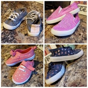 Toddler girls size 8 shoe bundle!